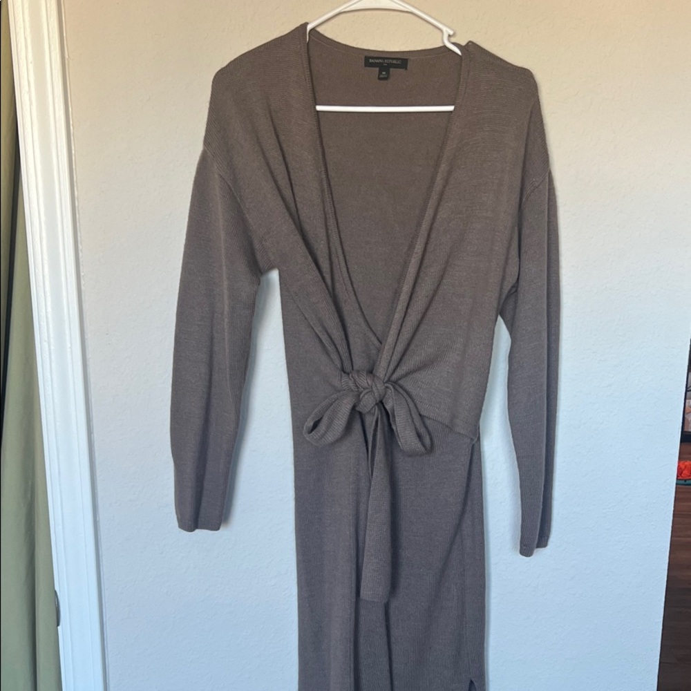 Banana Republic Brown Knit Dress